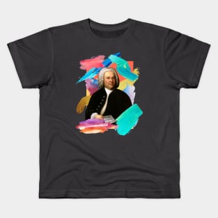 Bach Brushstroke Kids T-Shirt